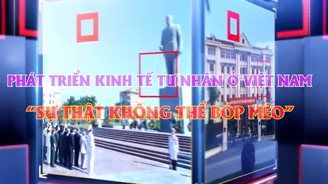 "Phát triển kinh tế tư nhân ở Việt Nam - Sự thật không thể bóp méo" (Video Chính luận; TS Lê Duy Dũng)