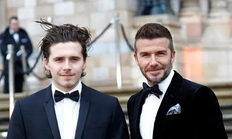 Phản ứng khó hiểu của con trai David Beckham khi bố được phong tước hiệp sĩ