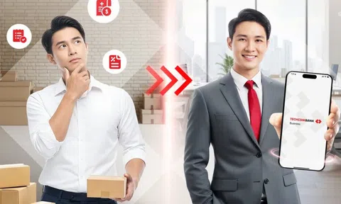 Hộ kinh doanh tự tin chuyển đổi, tiết kiệm tối đa cùng Techcombank Business