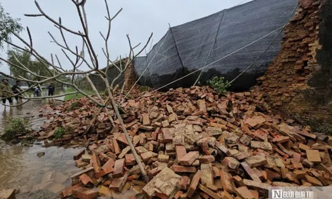 Huế chi bao nhiêu tiền để phục hồi đoạn tường Hoàng Thành bị sập đổ?