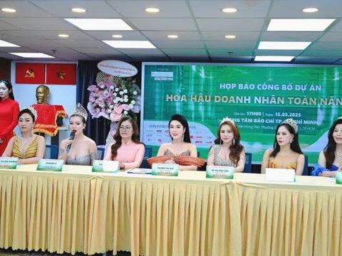 Quốc tế Group họp báo công bố cuộc thi Hoa hậu Doanh nhân Toàn năng 2025