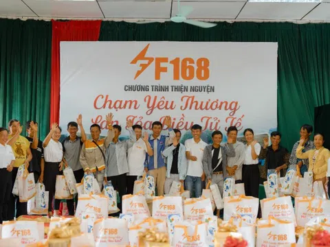 Công ty TNHH Truyền thông và Giải trí F168 mang yêu thương chạm tới những trái tim vùng cao
