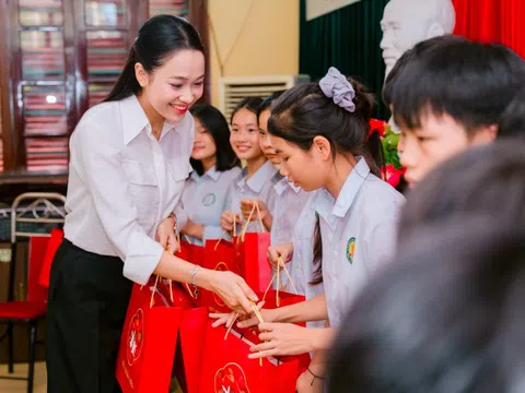 Từ ánh trăng Trung thu đến ánh sáng tri thức – hành trình lan tỏa yêu thương của Hoa hậu Nguyễn Thị Mỹ Linh