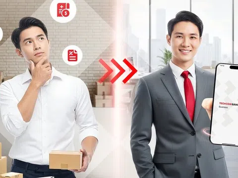 Hộ kinh doanh tự tin chuyển đổi, tiết kiệm tối đa cùng Techcombank Business