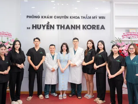 Phòng khám chuyên khoa thẩm Mỹ Win by Huyen Thanh Korea ra mắt, mang đến loạt dịch vụ làm đẹp hot trend
