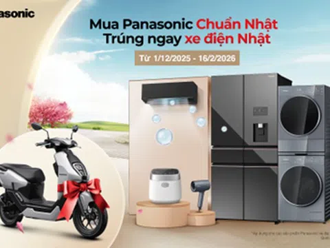 Panasonic tiếp tục khẳng định giá trị Nhật Bản trong từng sản phẩm trao tay