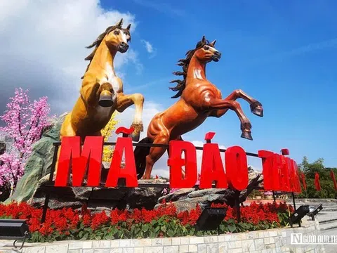 Dàn linh vật ngựa tung vó “mã đáo thành công” ở Quảng Trị