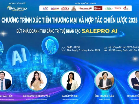 XÚC TIẾN THƯƠNG MẠI VÀ HỢP TÁC CHIẾN LƯỢC 2025 - BỨT PHÁ DOANH THU BẰNG SALEPROAI